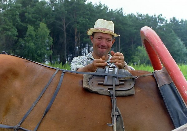 Datja Igors Sommerhus ved floden Dnepr